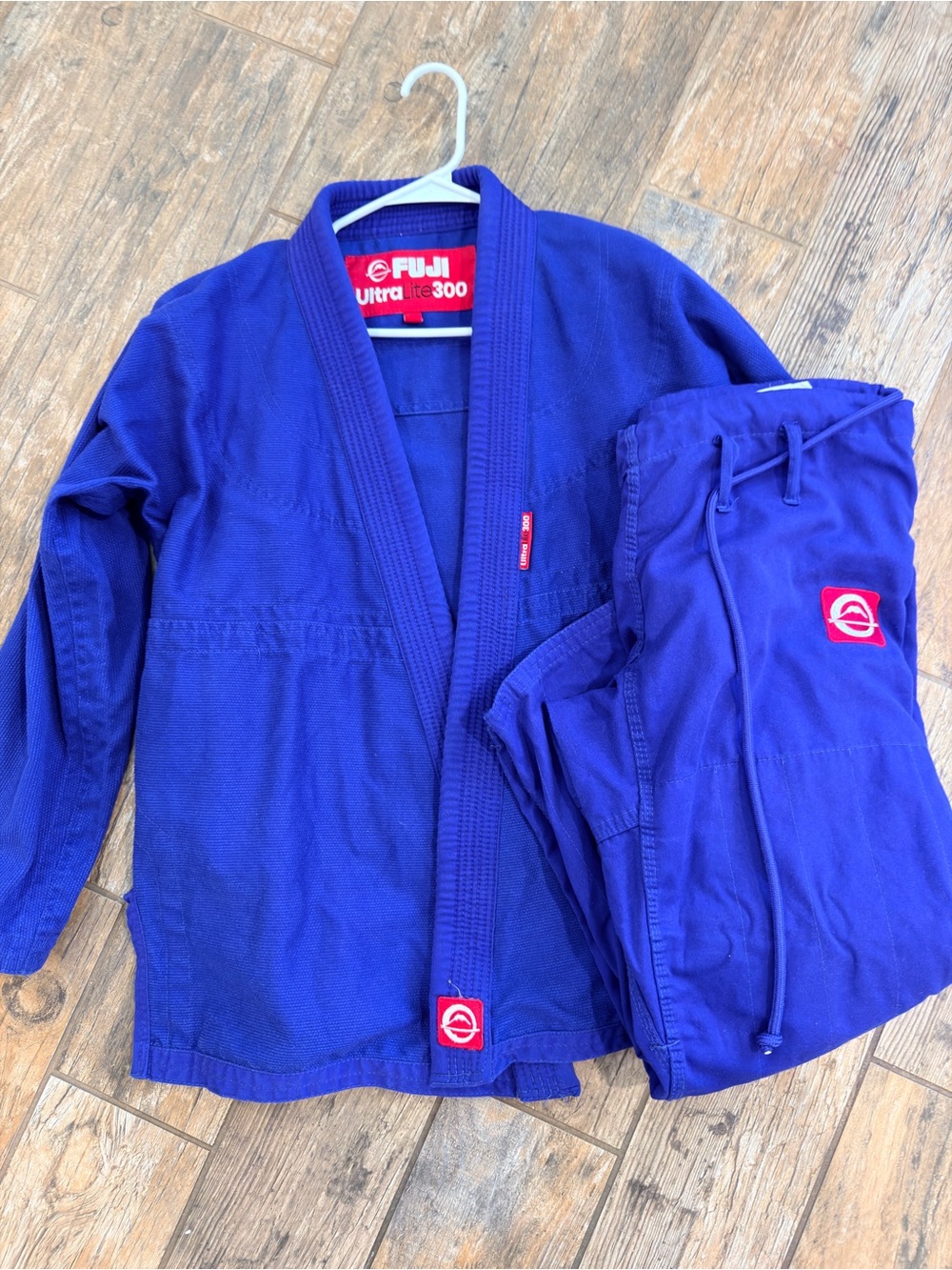 A1 FUJI Blue UltraLite 300 Jiu-Jitsu Gi Jacket & Pants
